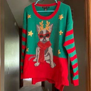 French Bulldog Ugly Christmas Sweater